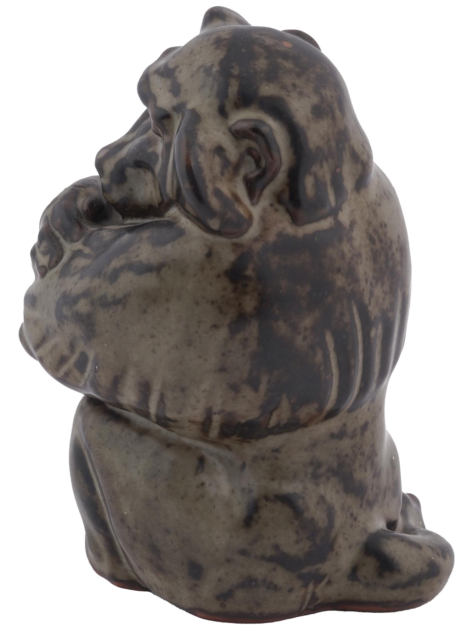 MONKEY BY KNUD KYHN FOR ROYAL COPENHAGEN, 1930S PIC-1